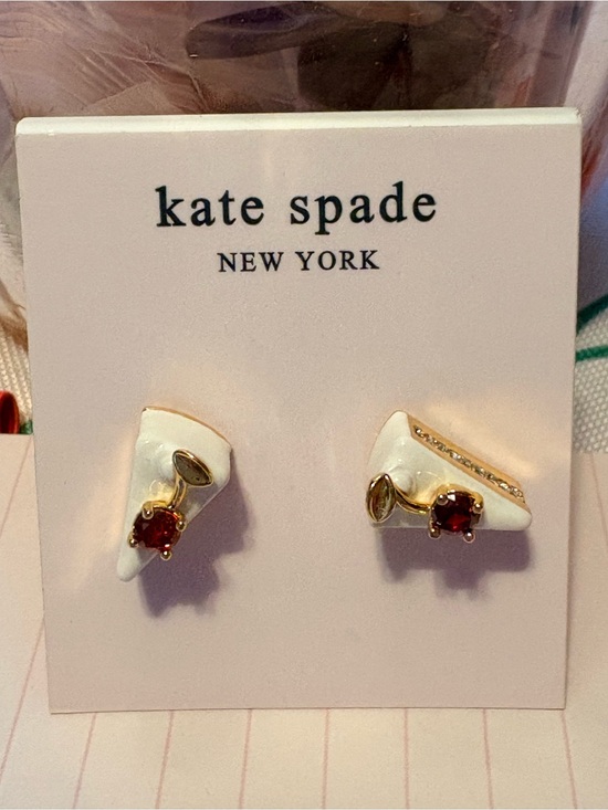 kate spade Jewelry - Kate Spade Pastry Shop Cake Stud Earrings Novelty NEW